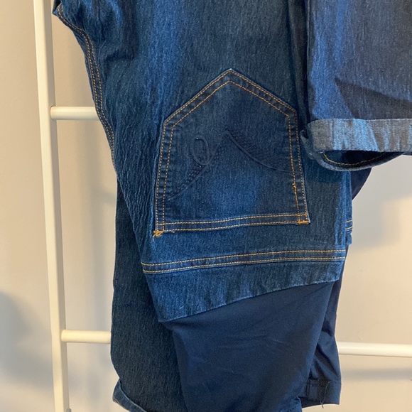 Two Pair of Stretch Maternity Jean Leggings, Size Medium - Picture 2 of 5